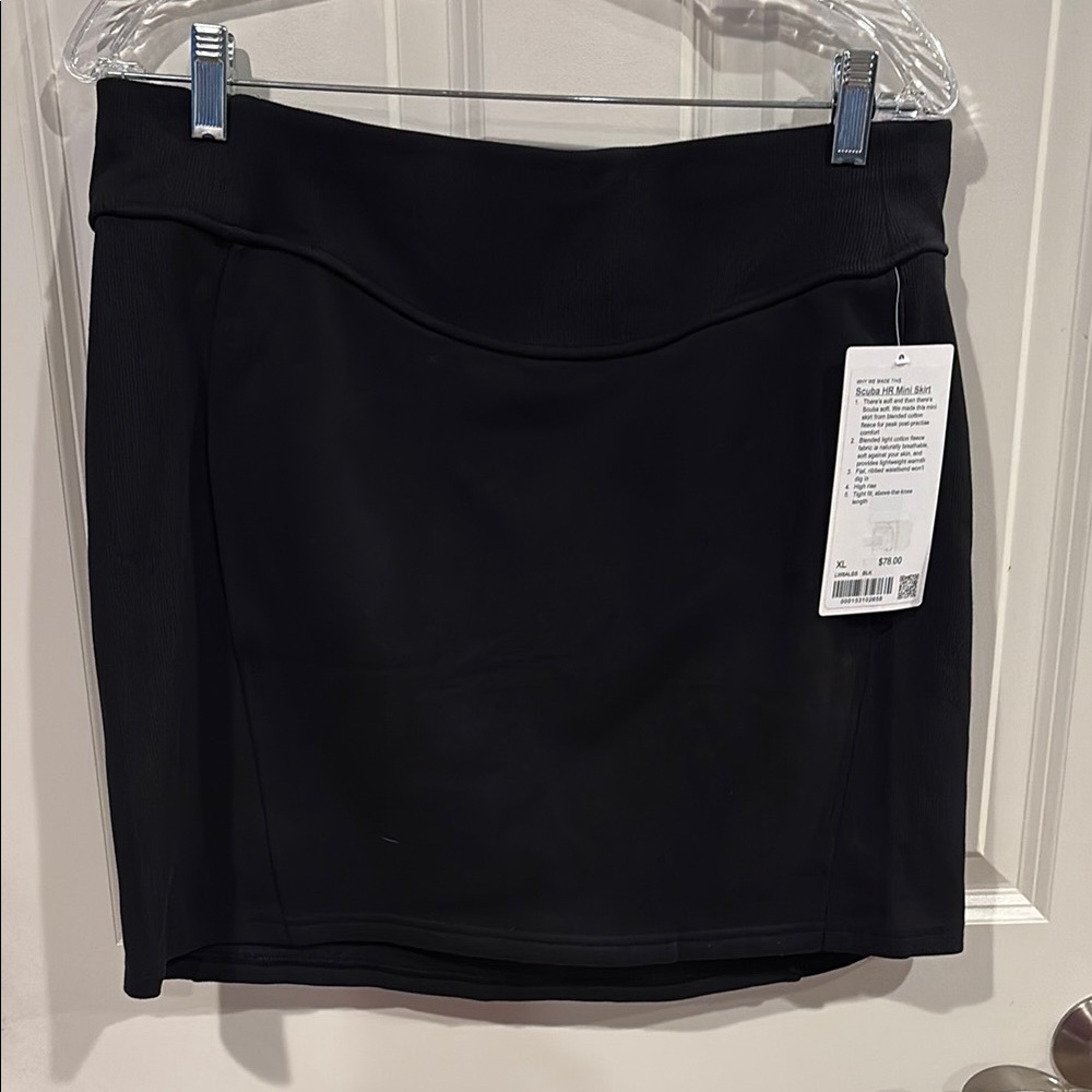 lululemon athletica Black Pencil Skirt